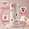 100pcs Cute Highland Cow Stickers for Highland Cow Party Favors, Waterproof Highland Cow Water Bottle Stickers for Water Bottles, Laptops, Kindles, Perfect Highland Cow Gifts for Women Youth Adults view 4