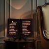 mamre Thy Word Decor Light, Bible Verse Night Light, Lord's Prayer Our Farther, Baptism Gifts, Christian Table Decor view 4