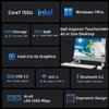 Dell Inspiron All-in-One Touch Screen Desktop Computer, 24" LED Low Blue Light Display, 14th Gen Intel Core7 150U, 16GB RAM, 1TB PCIe SSD, Wi-Fi 6, USB-C, HDMI, Wireless KB & Mouse, Windows 11 Pro view 3