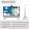 Dell Inspiron All-in-One Touch Screen Desktop Computer, 24" LED Low Blue Light Display, 14th Gen Intel Core7 150U, 16GB RAM, 1TB PCIe SSD, Wi-Fi 6, USB-C, HDMI, Wireless KB & Mouse, Windows 11 Pro view 4