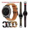 22 26mm Quickfit Watchband Strap fit For Garmin Fenix 7 7X 6 6X Pro 5X 5 Plus 3HR 935 Epix Genuine Leather Band Watch Wristband view 2
