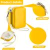 Leayjeen Kids Camera Case Compatible with OUTUVAS/Goopow/Mgaolo/HOOMOON/Kids Camera Toys and Kids Digital Video Camcorder Camera,Best Birthday Festival Gift -Yellow(Case Only) view 3