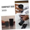 TOBBOMEY 10pcs Film Canisters Caps Plastic Storage Containers for Film Fishing Bait and Accessories Black Easy to Use and Impact Resistant view 3