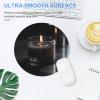 Round Mousepad Funny Small MouseMat with Non-Slip Rubber Base and Stitched Edge A Lit Candle Gaming Mousepad for Home Office Dorm Desk Decor Accessories 7.8x7.8 Inches view 4