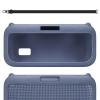Geekria Silicone Speaker Case Cover Compatible with Bose SoundLink Max Case, Protective Soft Skin, Replacement Portable Speakers Travel Carrying Sleeve with Shoulder Strap (Blue) view 1