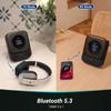 August SE15 Portable CD Player with Bluetooth 5.3, USB Port, 3.5mm AUX In/Out, 6W Stereo Speaker for Home - Rechargeable CD Walkman with EQ, Anti-Skip, Repeat - Wall Mount, Earphones & Remote Included view 3