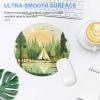 Round Mousepad Funny Small MouseMat with Non-Slip Rubber Base and Stitched Edge Teepee Gaming Mousepad for Home Office Dorm Desk Decor Accessories 7.8x7.8 Inches view 4