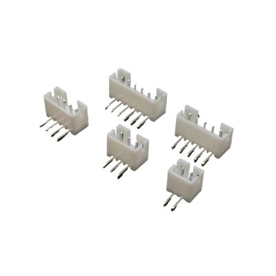 WEN ST 50Pcs 2 3 4 5 6 7 8Pin Right-Angle JST Socket Male Connector 90 Degree Foot Needle Holder(2P)