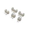 WEN ST 50Pcs 2 3 4 5 6 7 8Pin Right-Angle JST Socket Male Connector 90 Degree Foot Needle Holder(2P) view 1