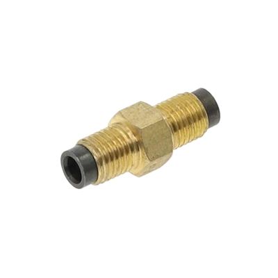 KKFAUS DPC SS ST for Centralized Lubrication System M8x1 Oil Distributor/Sseparator Fittings CNC Machine Tool Tube 4mm Throttle Valves(SS,Flow 3)