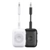 MEE audio Connect Air Pro (2 PACK) Bluetooth Wireless Audio Transmitter & Receiver for AirPods or Bluetooth Headphones, 2-in-1 Adapter with Detachable Cable for 3.5mm devices on Airplanes, Black&White view 1