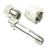 KKFAUS CGA326 Female to 1/4" NPT Male Or 1/4" Tube Auto Weld SUS316L Stainless Steel Pipe Fitting Connector(CGA326 End Plug) view 1