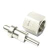 KKFAUS CGA326 Female to 1/4" NPT Male Or 1/4" Tube Auto Weld SUS316L Stainless Steel Pipe Fitting Connector(CGA326 End Plug) view 2