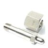 KKFAUS CGA326 Female to 1/4" NPT Male Or 1/4" Tube Auto Weld SUS316L Stainless Steel Pipe Fitting Connector(CGA326 End Plug) view 3