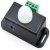 Clearhill Black PIR Motion Sensor Switch for LED Lights, DC 12V, DC 24V Infrared Motion Detector, Adjustable Delay Timer, Auto ON/Off for LED Strips, Energy-Efficient Lighting Controller view 1