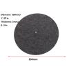 2 PCS Record Player Mat, 12in Anti-Slip & Anti-Static Felt Record Pad Turntable Slipmat Wool Turntable Platter Mat Vinyl Record Player Protective Mat for Home Record Players (Grey) view 3