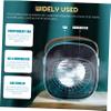 STOBAZA 1set Portable Usb Cooling Fan for Home Office and Travel Cooler Quiet for Desk Use Usb Rechargeable view 2