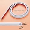 JIANWEI Wall Cord Hider, 39inch Self Adhesive Cable Hider Half Round Extension Cord Covers TV Cord Hider Raceway Cord Covers Wall Mounted Tv for Home and Office Gym, Exhibitions(White) view 2
