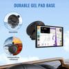 EWAY 2PCS GPS Car Holder Mount for Garmin w/Mini USB Power Cord, Strong Suction Cup Holder 17mm Swivel Ball Mounting Bracket Replacement for Garmin GPS Navigator Navigation Windshield Dashboard Mount view 4