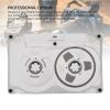 55 Minute Blank Cassette Tape, Reel to Reel Blank Sound Cassette Tape DIY Homemade, Empty Cassette Tape for Music Recording, Aluminum Alloy Shell (Silver Frame Silver Plate) view 3