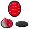 Navitech 80mm (Twin Pack) in Car Adhesive Universal Dash Disc for Windscreen Suction Cups Compatible with AWESAFE 9 Inch Car GPS view 1