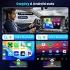 2G+64G for VW Passat Jetta Tiguan Golf MK5 MK6 T5 Polo Car Radio Stereo Android 13 with Wireless Carplay//Android Auto, 7 Inch Touch Screen Two USB, GPS,FM/RDS,SWC,Bluetooth HD Backup Camera view 4
