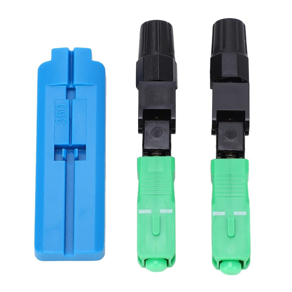 100Pcs SC Ic Fiber Fast Connector A for FTTH Embedded Quick Fiber Connector Kit
