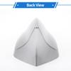 VekAuto Shark Fin Antenna, AM/FM Signal Roof Aerial Universal for Car Auto SUV Truck ABS Material with Adhesive Base Silver Tone view 4