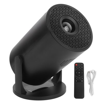 Mini Projector, 1080P Portable Projector with WiFi, 270 Rotation Small Home Theater Projector, Outdoor Movie Projector with Remote Control