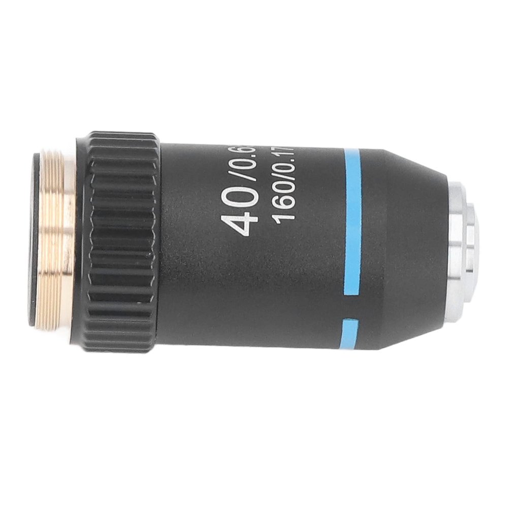Achromatic Scope Objective 40X High Magnification Lens for Industrial Plies, Standard RMS 95 Thread, 20.2mm, Objective Lens