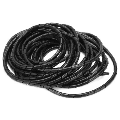 10M Spiral Wire W Cord Ible Cable Ent 8mm for W - Cord Cover Sleeve Hose Holder for Cable Ent