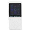 Acouto HiFi MP3 MP4 Player with Earphones, 64GB .8 I LCD Sc HiFi Lo Sound Music Player for Sports, Black (White) view 2