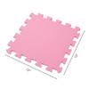 Easy Playhouse Foam Floor Puzzle Tiles - Pink, Purple & White, 12 pcs view 4
