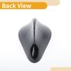 Partuto 1 Pcs Universal Front Shark Fin Antenna Cover Signal Roof Aerial for Car SUV Truck ABS Material with Adhesive Base Pearl Black view 4