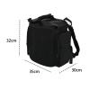 AsrMyjcx Speaker Carrying Bag Multifunctional Extra Pockets Large Capacity Travel Carrying Backpack for Outdoors Trip for S1 Pro view 2