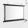 BEVUPAAERE 30 40 50 60 72inch Ceiling Projector Screen Pull Down Portable Movie Screen HD Projection Screen for Home Theater Backyard Office Video Game, Easy Roll Up(50 Inch (16:9)) view 2