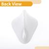 Partuto 1 Pcs Universal Front Shark Fin Antenna Cover Signal Roof Aerial for Car SUV Truck ABS Material with Adhesive Base Pearl White view 4