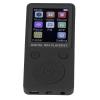 Portable MP3 Player with .8in Colour Screen, 32GB Memory, Expandable Up to 28GB, HiFi Sound, for Study, e Color (Black) view 3