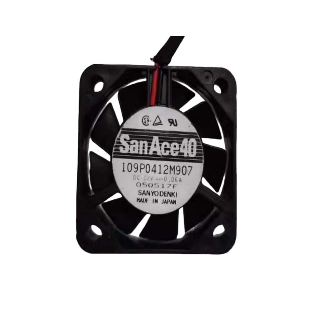 109P0412M907 12V 0.06A 4010 Cooling Fan,40X40X10MM 2-Wire