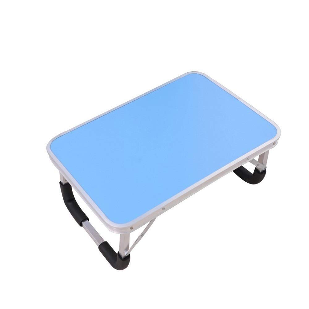Bed Table Adjustable Laptop Table, Portable Standing Bed Desk Foldable Legs, Notebook Stand Reading Holder for Couch & Floor Sofa Breakfast Tray, Computer Riser