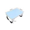 Bed Table Adjustable Laptop Table, Portable Standing Bed Desk Foldable Legs, Notebook Stand Reading Holder for Couch & Floor Sofa Breakfast Tray, Computer Riser view 3