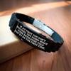 Developer Gift Ideas Funny Quote Glide lock Clasp Black Stainless Steel Silicone Valentine's Unique Gifts for Developers from Friends and Family view 2