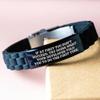 Developer Gift Ideas Funny Quote Glide lock Clasp Black Stainless Steel Silicone Valentine's Unique Gifts for Developers from Friends and Family view 3