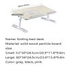 Adjustable Laptop Stand Bed Desk,USB Cooling Fan/Soft Hand Rest/Folding Leg Portable Bed Tray Table,Dining Work Writing Write (Pink 23.6inchs) view 2
