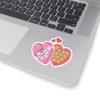 100PCS Summer Fresh Aesthetic Book Stickers, Vinyl Waterproof Romance Floral Stickers for Personalization, Gifts, Laptops, Luggage, Water Bottles, Phones, Scooters, Window Decorations view 4