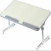 Adjustable Folding Laptop Table Lap Desk Bed Computer Tray Stand 4 Levels 5 Heights Foldable Portable for Watching Movie Foldable Computer Desk Efficency view 1