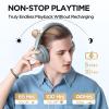 1MORE SonoFlow Pro HQ51 Active Noise Cancelling Headphones, -45dB QuietMax ANC, 40mm DLC Driver, Hi-Res Wireless/Wired, 65H Long ANC Playtime, LDAC Bluetooth, Comfort Soft Over-Ear Headphones with Mic view 4
