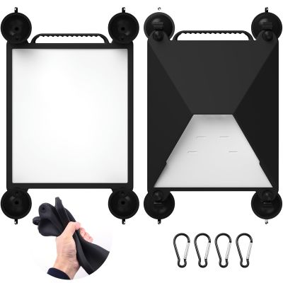 Starlink Mini Suction Cup Mount,Starlink Mini Suction Car Roof Mount Protect Silicone Case with 2-in-1 Suction Cup Roof Cover for Sunroof Window RV