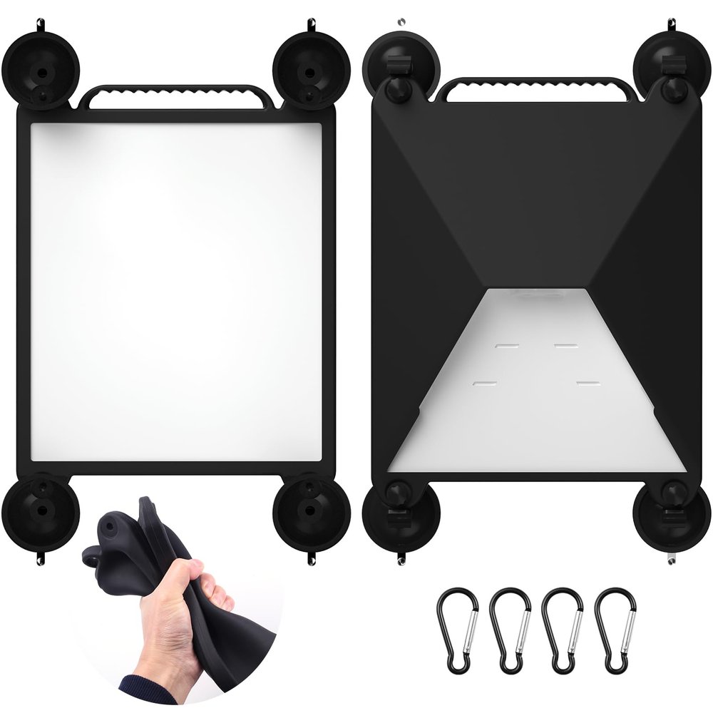 Starlink Mini Suction Cup Mount,Starlink Mini Suction Car Roof Mount Protect Silicone Case with 2-in-1 Suction Cup Roof Cover for Sunroof Window RV