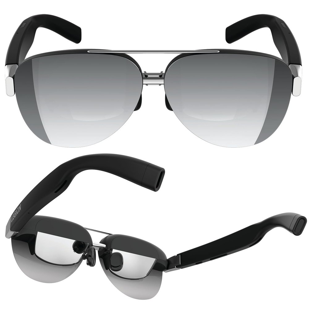Lenovo Legion Glasses Gen 2 - Micro-OLED Personal Wearable Monitor for Gaming & Movies, FHD 120Hz Plug-and-Play Display for Lenovo Legion Go & USB-C Devices, High-Fidelity Audio & Privacy